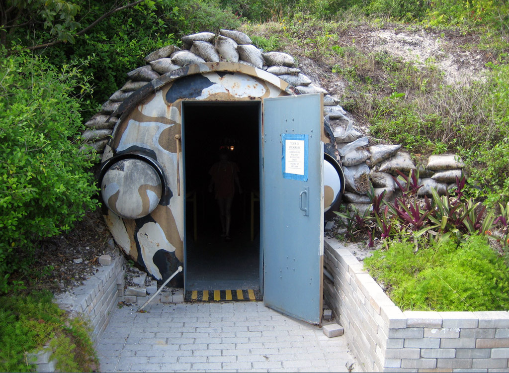 Bunker on Peanut Island